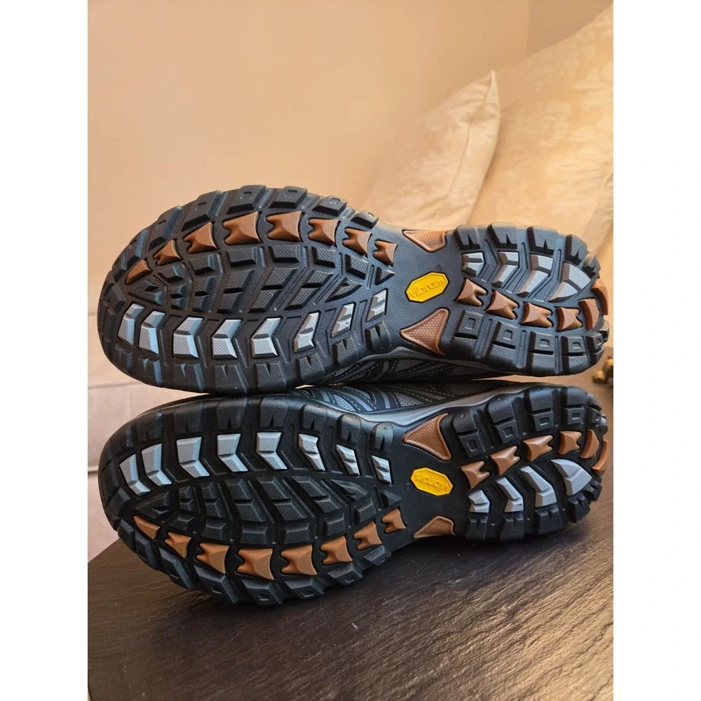 Eddie Bauer Mens Lukla Pro Mid Lace Up Trail Hiking Shoes Gray Size 12 NEW! $160